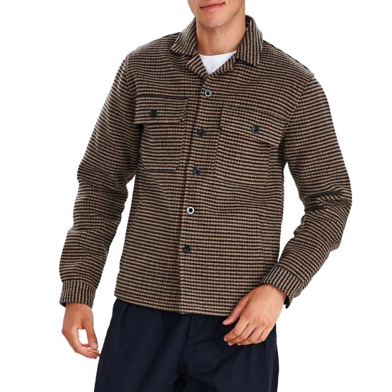 ANERKJENDT AKCUBA DOGTOOTH OVERSHIRT ΑΝΔΡΙΚΟ