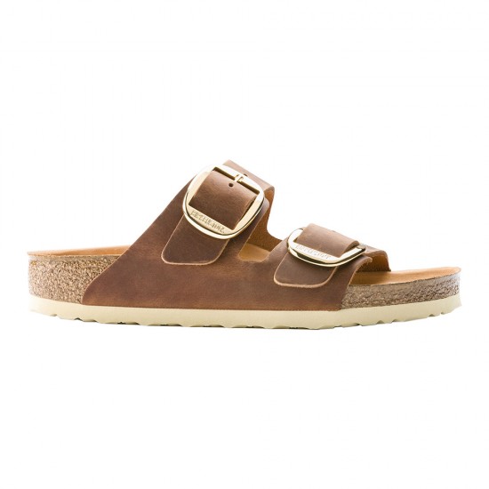 BIRKENSTOCK BS CLASSIC ARIZONA BIG BUCKLE  COGNAC