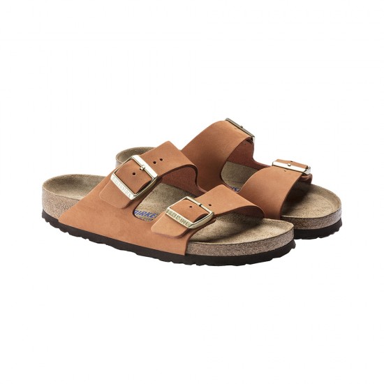 BIRKENSTOCK BS CLASSIC ARIZONA SFB NU PECAN BIRKENSTOCK BS CLASSIC ARIZONA SFB NU PECAN