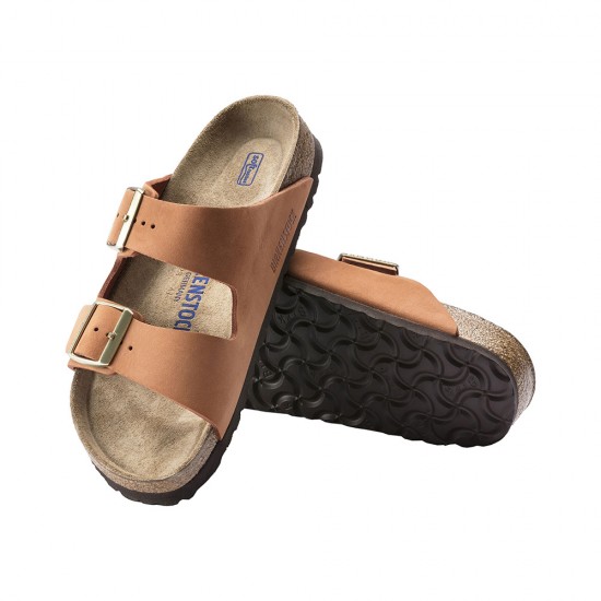 BIRKENSTOCK BS CLASSIC ARIZONA SFB NU PECAN BIRKENSTOCK BS CLASSIC ARIZONA SFB NU PECAN