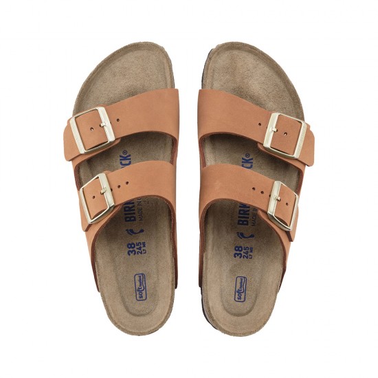 BIRKENSTOCK BS CLASSIC ARIZONA SFB NU PECAN BIRKENSTOCK BS CLASSIC ARIZONA SFB NU PECAN