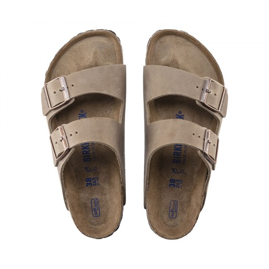 BIRKENSTOCK BS CLASSIC ARIZONA NU OILED SFB TABACC