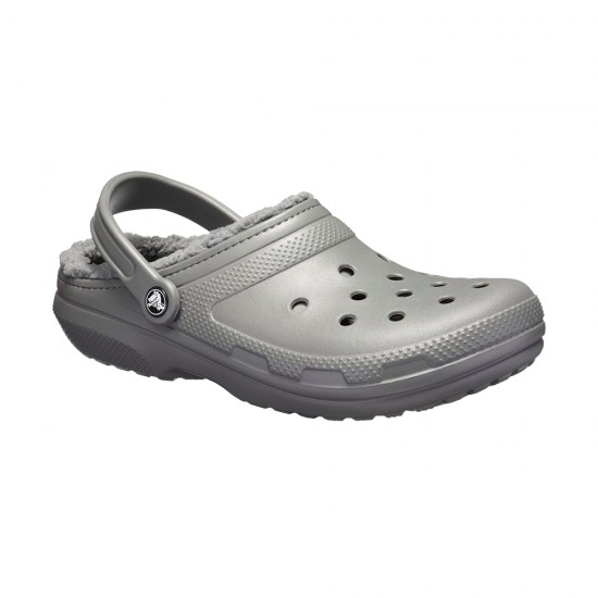 CROCS CLASSIC LINED CLOG SLATE GREY/SMOKE