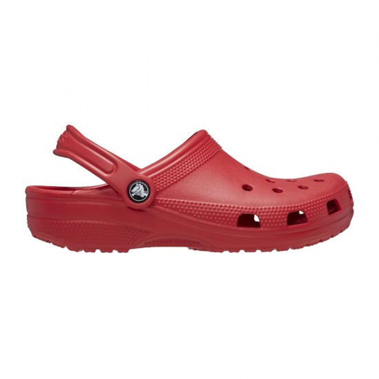 CROCS CLASSIC CLOG UNISEX VARSITY RED