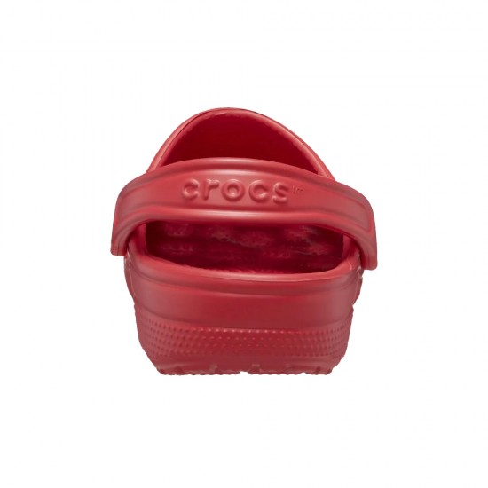 CROCS CLASSIC CLOG UNISEX VARSITY RED