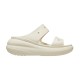 CROCS CLASSIC CRUSH SANDAL BONE