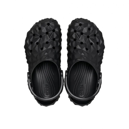 CROCS CLASSIC GEOMETRIC CLOG BLACK