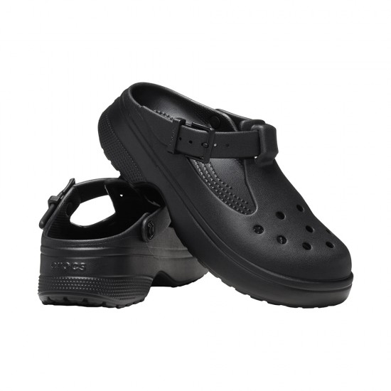 CROCS CLASSIC MARY JANE CLOG BLACK CROCS CLASSIC MARY JANE CLOG BLACK