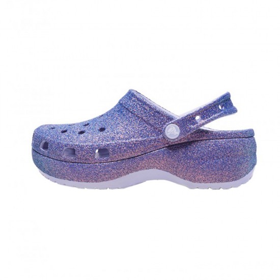 CROCS PLATFORM IRID GLITTER CLOG CROCS PLATFORM IRID GLITTER CLOG