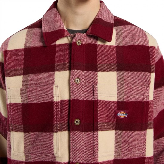DICKIES PLAID COALING LS SHIRT