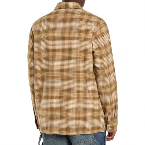 DICKIES FOREST CHECK SHIRT WOOD ASH