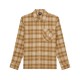 DICKIES FOREST CHECK SHIRT WOOD ASH