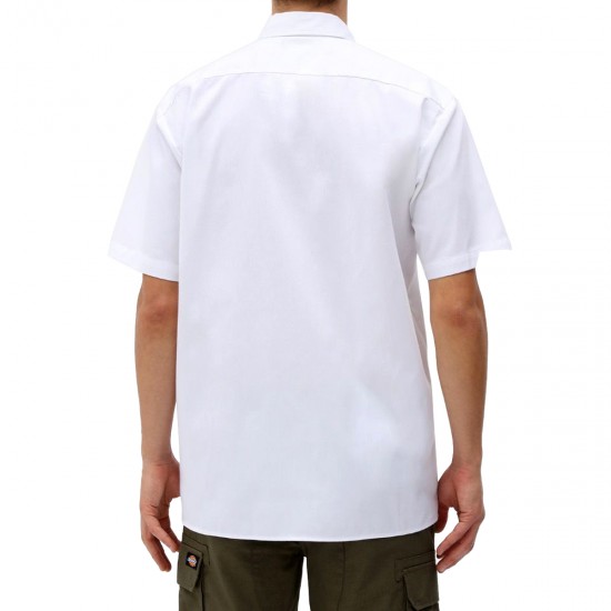 DICKIES CLINTONDALE REC WHITE ΠΟΥΚΑΜΙΣΟ ΑΝΔΡΑΣ