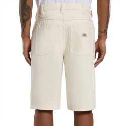 DICKIES MADISON DENIM SHORT ECRU ΒΕΡΜΟΥΔΑ