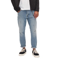 GABBA ALEX CROS LIGHT BLUE DENIM ΠΑΝΤΕΛΟΝΙ ΑΝΔΡΑΣ