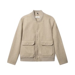 GABBA GABMATHEO PLAIN BOMBER JACKET ΑΝΔΡΑΣ