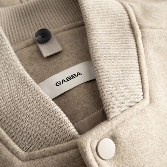 GABBA GABMATHEO PLAIN BOMBER JACKET ΑΝΔΡΑΣ