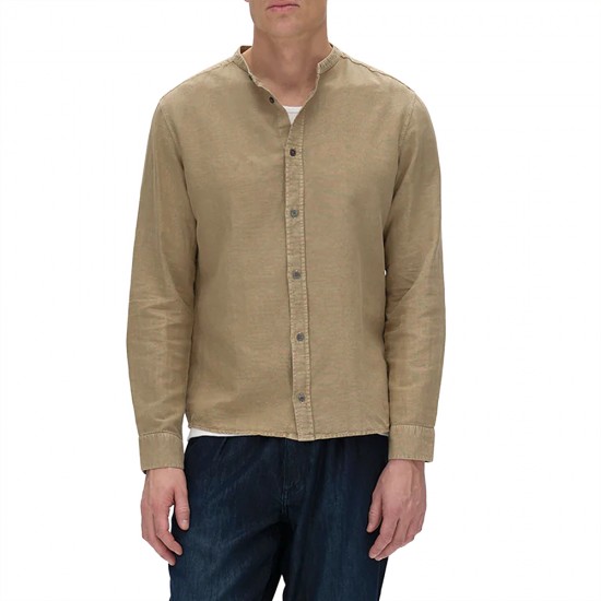 GABBA LAGOA LINEN LS SHIRT ΠΟΥΚΑΜΙΣΟ ΑΝΔΡΑΣ