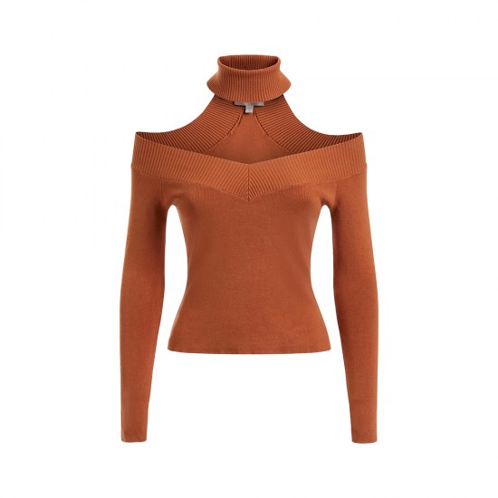 GUESS LS OFF SHOULDER KAMIA RI SWTR ΠΛΕΚΤΟ ΓΥΝΑΙΚΑ GUESS LS OFF SHOULDER KAMIA RI SWTR ΠΛΕΚΤΟ ΓΥΝΑΙΚΑ