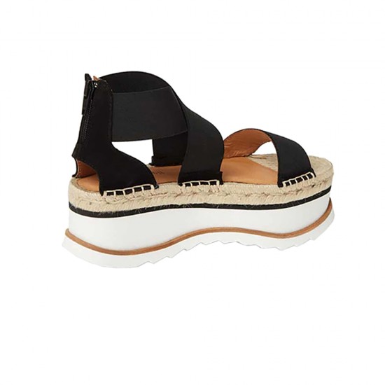 JEFFREY CAMPBELL MEREZ FLATFORM SANDALS ΠΑΠ ΓΥΝΑΙΚ