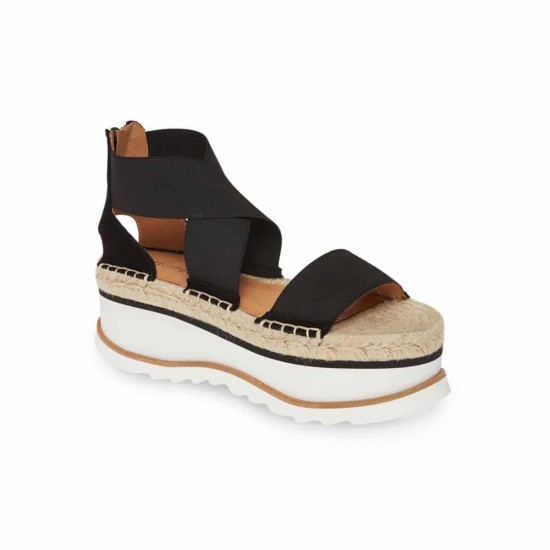 JEFFREY CAMPBELL MEREZ FLATFORM SANDALS ΠΑΠ ΓΥΝΑΙΚ