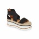 JEFFREY CAMPBELL MEREZ FLATFORM SANDALS ΠΑΠ ΓΥΝΑΙΚ