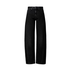 PEPE JEAN DROP 2B BOW MW BALLON BLACK WASHED 32 ΓΥ