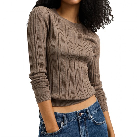 PEPE JEANS ESSENTIALS DROP 2 ANNA CREW ΠΛΕΚΤΟ ΓΥΝ PEPE JEANS ESSENTIALS DROP 2 ANNA CREW ΠΛΕΚΤΟ ΓΥΝ