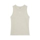 CALVIN KLEIN SL MONOGRAM PATCH WAFFLE RACER TANK