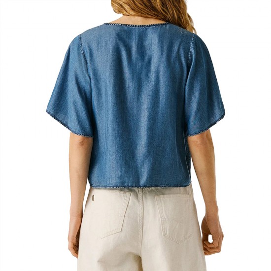 PEPE JEANS CLEO TENCEL SHIRT ΠΟΥΚΑΜΙΣΟ ΓΥΝΑΙΚΕΙΟ PEPE JEANS CLEO TENCEL SHIRT ΠΟΥΚΑΜΙΣΟ ΓΥΝΑΙΚΕΙΟ