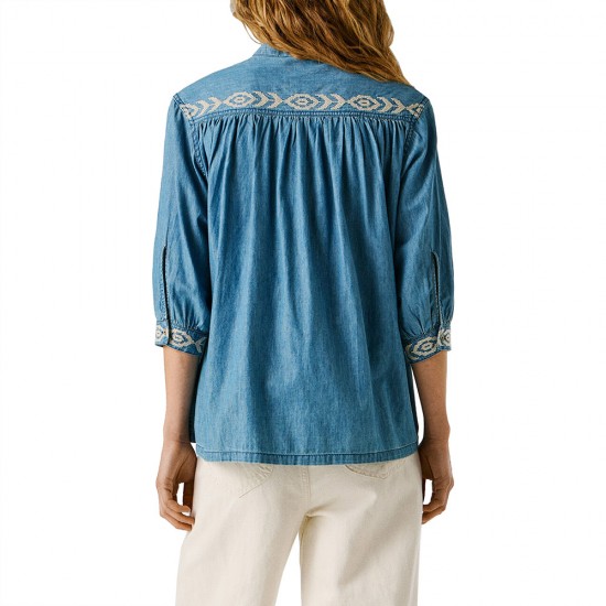 PEPE JEANS LIVIA SHIRT ΠΟΥΚΑΜΙΣΟ ΓΥΝΑΙΚΕΙΟ