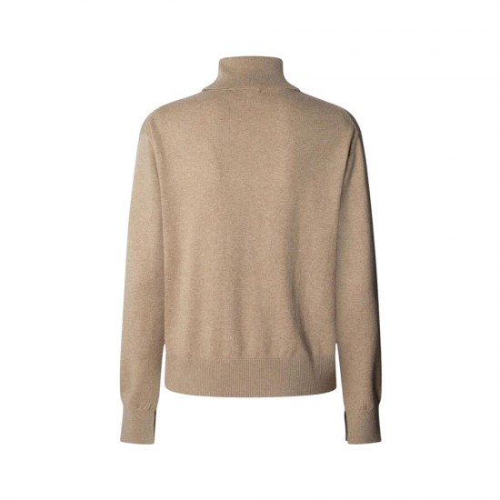 PEPE JEANS CORALINE ROLLED COLLAR ΠΛΕΚΤΟ ΓΥΝΑΙΚΕΙΟ