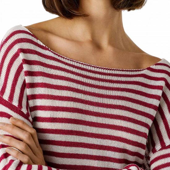 PEPE JEANS KALUA STRIPE ΠΛΕΚΤΟ ΓΥΝΑΙΚΕΙΟ PEPE JEANS KALUA STRIPE ΠΛΕΚΤΟ ΓΥΝΑΙΚΕΙΟ