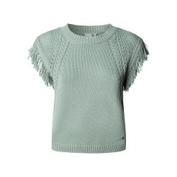 PEPE JEANS KADALI VEST ΠΛΕΚΤΟ ΓΥΝΑΙΚΕΙΟ