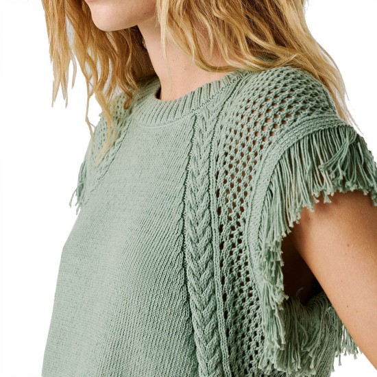 PEPE JEANS KADALI VEST ΠΛΕΚΤΟ ΓΥΝΑΙΚΕΙΟ