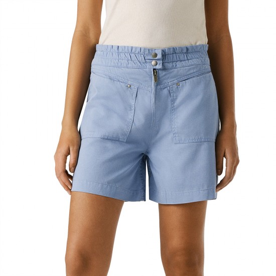 PEPE JEANS CRUSADE ZIPPER SHORT ΣΟΡΤΣ  ΓΥΝΑΙΚΑ