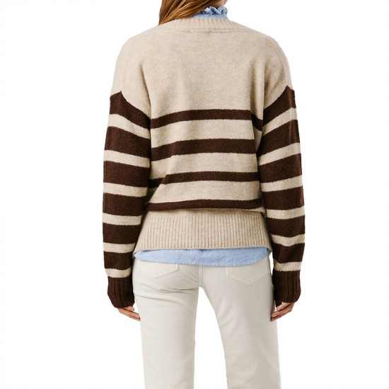 PEPE JEANS CECIL STRIPE ΠΛΕΚΤΟ ΓΥΝΑΙΚΕΙΟ PEPE JEANS CECIL STRIPE ΠΛΕΚΤΟ ΓΥΝΑΙΚΕΙΟ