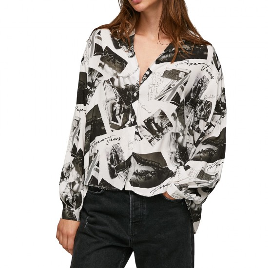PEPE JEANS KELTSE ΠΟΥΚΑΜΙΣΟ ΓΥΝΑΙΚΕΙΟ PEPE JEANS KELTSE ΠΟΥΚΑΜΙΣΟ ΓΥΝΑΙΚΕΙΟ
