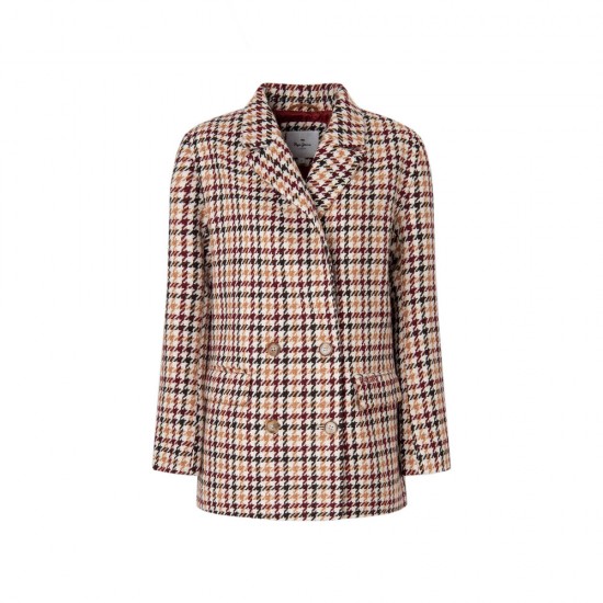 PEPE JEANS ROMINA CHECK ΠΑΛΤΟ ΓΥΝΑΙΚΕΙΟ PEPE JEANS ROMINA CHECK ΠΑΛΤΟ ΓΥΝΑΙΚΕΙΟ