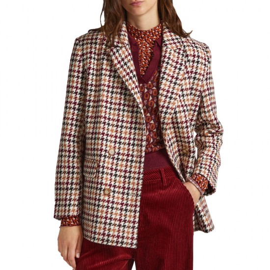 PEPE JEANS ROMINA CHECK ΠΑΛΤΟ ΓΥΝΑΙΚΕΙΟ PEPE JEANS ROMINA CHECK ΠΑΛΤΟ ΓΥΝΑΙΚΕΙΟ