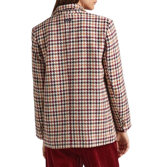 PEPE JEANS ROMINA CHECK ΠΑΛΤΟ ΓΥΝΑΙΚΕΙΟ PEPE JEANS ROMINA CHECK ΠΑΛΤΟ ΓΥΝΑΙΚΕΙΟ
