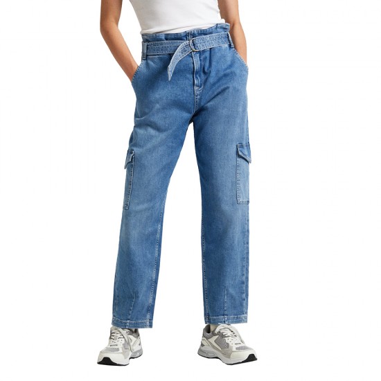 PEPE JEANS TAPERED JEANS UHW UTILITY 30 ΓΥΝΑΙΚΑ