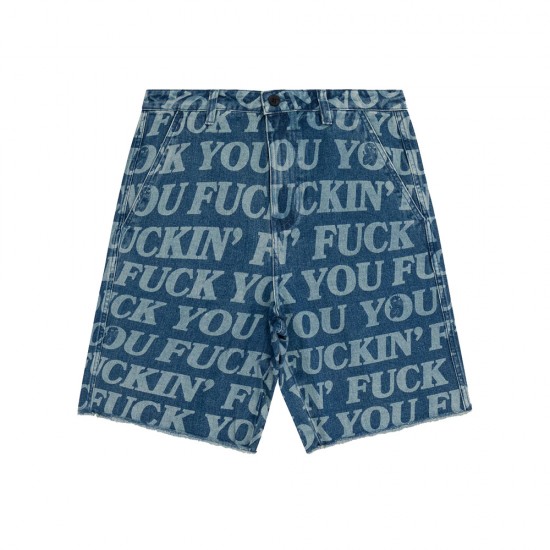 RIPNDIP FUCKIN FUCK DENIM SHORTS ΒΕΡΜΟΥΔΑ ΑΝΔΡΑΣ