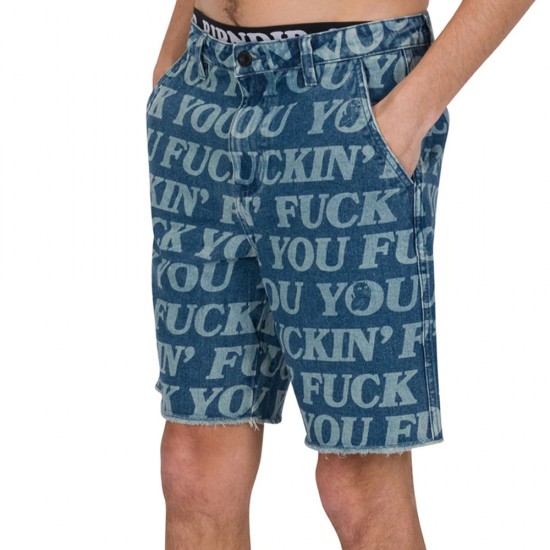 RIPNDIP FUCKIN FUCK DENIM SHORTS ΒΕΡΜΟΥΔΑ ΑΝΔΡΑΣ