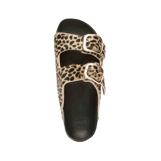 SCHOLL NOELLE EVA SANDAL LEOPARD ΓΥΝΑΙΚΕΙΟ