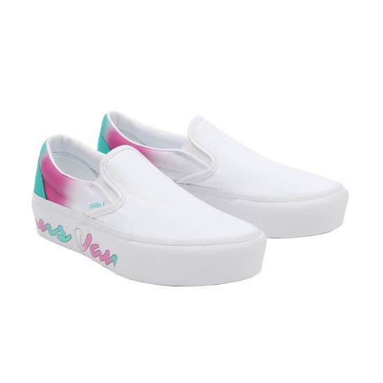 VANS CLASSIC SLIP-ON ΠΑΠΟΥΤΣΙ ΓΥΝΑΙΚΑ VANS CLASSIC SLIP-ON ΠΑΠΟΥΤΣΙ ΓΥΝΑΙΚΑ