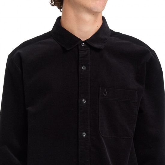 VOLCOM ZANDER CORD LS ΠΟΥΚΑΜΙΣΟ ΑΝΔΡΑΣ