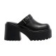 WINDSOR SMITH LUCK MULES BLACK