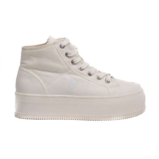 WINDSOR SMITH DISTANCE SNEAKERS WHITE