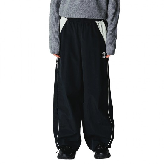 WOODBIRD WBPoke Sport Pants BLACK-OFF WHITE FEMALE WOODBIRD WBPoke Sport Pants BLACK-OFF WHITE FEMALE